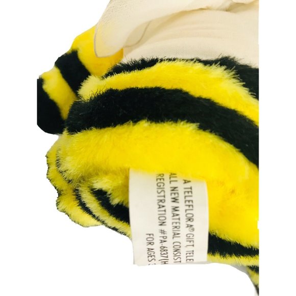 Bumble Bee Nurse “BEE WELL” Plush Get Well Soon Teleflora Gift 9" Stuffed Animal - Picture 7 of 8